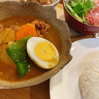 市販のカレールーで簡単スープカレー